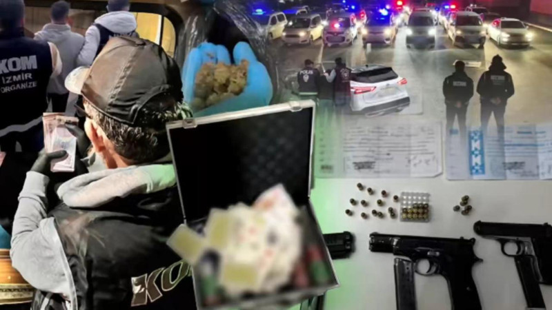 İzmir de dâhil 52 ilde eş zamanlı operasyon: 179 şüpheli yakalandı