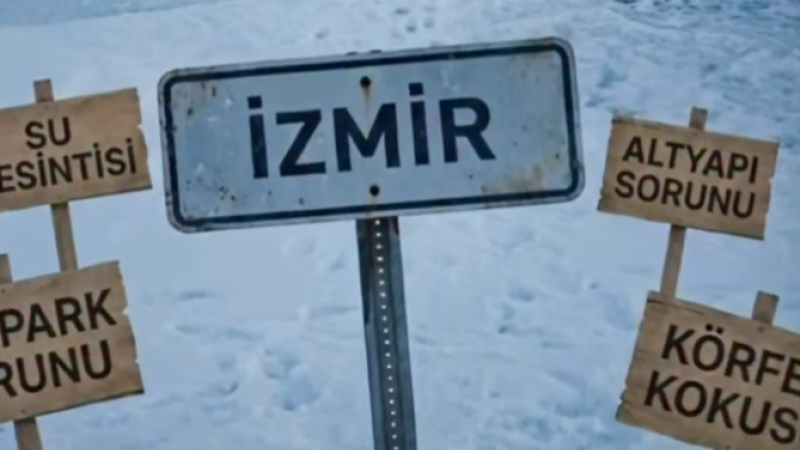 AK Parti Gençlik Kolları İzmir’deki ulaşım ve altyapı sorunlarını eleştirerek belediye yönetimini hedef aldı