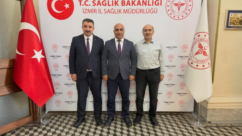 AK Parti’li Başdaş ve Karaca’dan İzmir İl Sağlık Müdürü Kul’a ziyaret