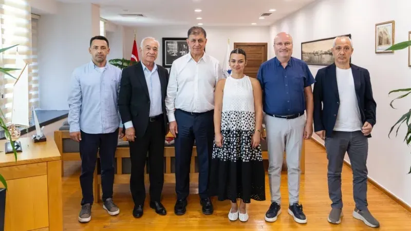 Seferihisar Belediye Başkan Vekili Fuat Gümüş'ten Başkan Tugay'a ziyaret