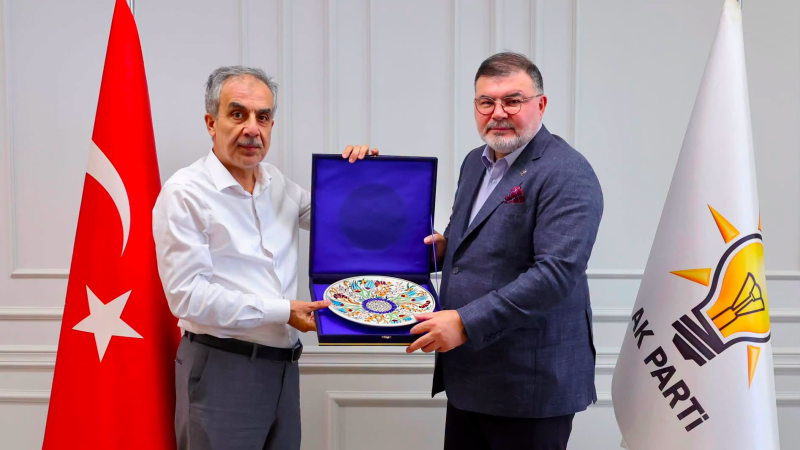 Saygılı, Ege Üniversitesi Rektörü Alcı’yı ağırladı
