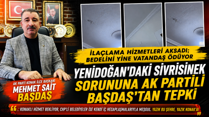 AK Partili Başdaş: “İlaçlama hizmetleri aksadı, bedelini yine vatandaş ödüyor”