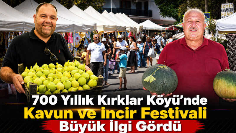 700 Yıllık Kırklar Köyü’nde Kavun ve İncir Festivali Büyük İlgi Gördü
